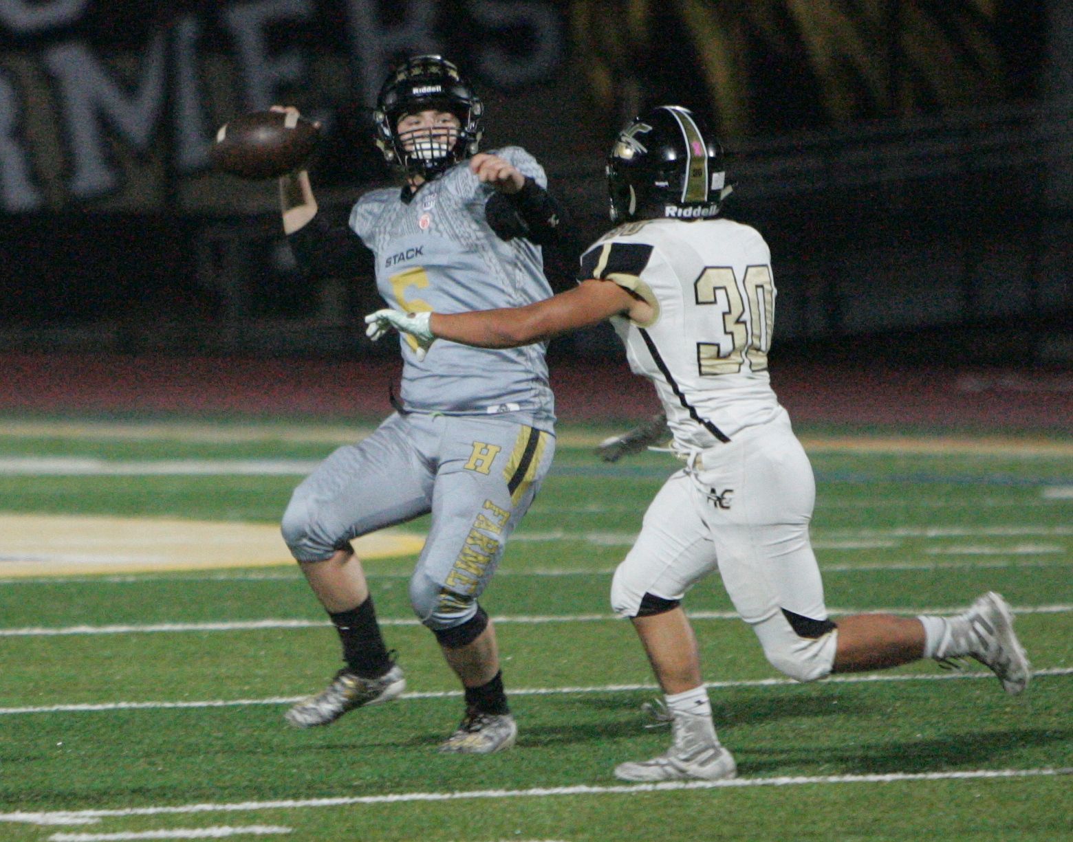 American Canyon vs. Hayward football playoffs